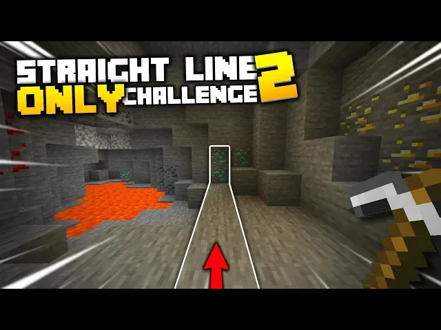 minecraft,but i can only walk in a straight line... again